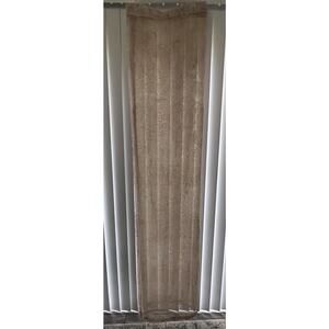 Vintage Charter Club Butterfly Floral Sheer Metallic Shower Curtain Fairy Core